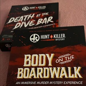 Hunt A Killer Mystery Game - Body on the Boardwalk & Death at the Dive Bar